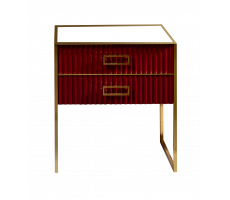 Тумба Armadi Art MONACO 80см бордо глянец + золото под раковину чашу 867-080-RG Тумба Armadi Art MONACO 80см бордо глянец + золото под раковину чашу 867-080-RG