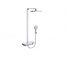 Душевая колонна с термостатом Bravat Cobble F6389423CP-A1-ENG хром 