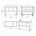 Тумба под раковину Misty Алиса 100 Э-Али01100-0112Я 