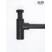 Сифон для раковины Gid G-74BL 75503S черный матовый Сифон для раковины Gid G-74BL 75503S черный матовый
