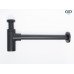Сифон для раковины Gid G-74BL 75503S черный матовый Сифон для раковины Gid G-74BL 75503S черный матовый