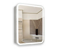 Зеркало-шкаф Azario Фиджи 50х15х75 Подвесной, Белый LED00002362 