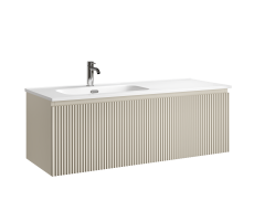 Тумба подвесная SANCOS Snob R 1.0 1195х445х406, c одним ящиком оснащенным доводчиками, Beige Soft , арт.SNR1.0120LCE Тумба подвесная SANCOS Snob R 1.0 1195х445х406, c одним ящиком оснащенным доводчиками, Beige Soft , арт.SNR1.0120LCE