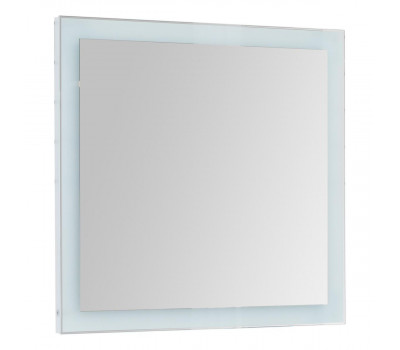Зеркало Dreja Kvadro 80x85 см, белый