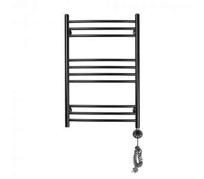 Полотенцесушитель электрический Domoterm Калипсо   Калипсо П10 500x800 ЧРН ER Черный, матовый 