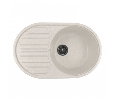 Мойка из искусственного мрамора MIXLINE ML-GM16 45,5x72 525115 белый  Мойка из искусственного мрамора MIXLINE ML-GM16 45,5x72 525115 белый