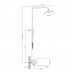 Душевая система Prohanss P62.24, хром Душевая система Prohanss P62.24, хром