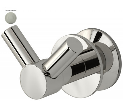 Крючок Сунержа ВИКТОРИЯ 50*50*50 цвет-RAL 7038 Агатовый серый 7038-2010-0002 Крючок Сунержа ВИКТОРИЯ 50*50*50 цвет-RAL 7038 Агатовый серый 7038-2010-0002