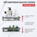 Полка RAGLO для ванной комнаты 400*100*80мм R340.03.09 графит 