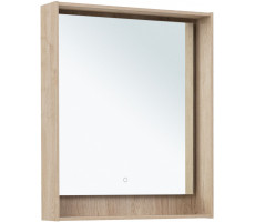 Зеркало Aquanet Милан 70 дуб светлый 00336404 