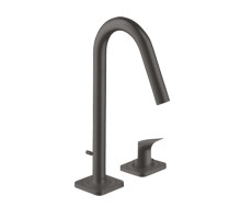 Смеситель для раковины Axor Citterio M 34132340 шлифованный черный хром Смеситель для раковины Axor Citterio M 34132340 шлифованный черный хром