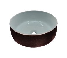 Раковина Artceram COGNAC COL001 01 65 bianco/testa di moro Белый Раковина Artceram COGNAC COL001 01 65 bianco/testa di moro Белый