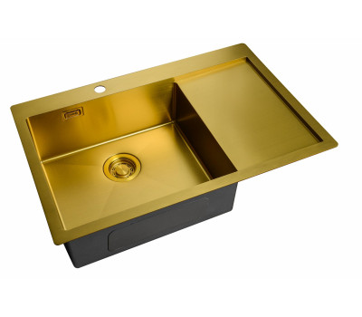 Мойка для кухни Zorg ZL R 780510-L BRONZE бронза 