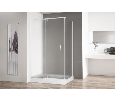 Душевой угол с поддоном Royal Bath  RB  HPV-C 120х80х213 (матовое) белый 