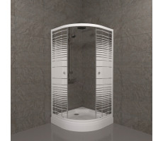 Душевое ограждение Полосы 100*100 А Triton Щ0000061793 