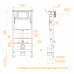 Комплект трапеция: RGW PA-83-B + RGW SDR-14B + RGW SP-24B 78088399-14, 47211411-04, 59140124-04  