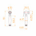 Комплект полукруг: RGW PA-52B + RGW LUX/TN-P + RGW Velplex QYD-06 + RGW SP-24B 03085299-14, 16180499-41, 18241106-04, 59140124-04  
