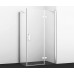Душевой уголок WasserKRAFT  10H10RWHITE белый матовый/хром 