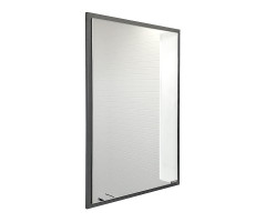 Зеркало Comforty Лозанна-55 серый матовый 