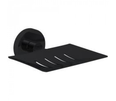 Мыльница NIZA плоская черная, шт NOFER 16855.N 