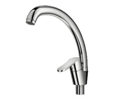 Смеситель для кухни Prohanss P64.41, хром 