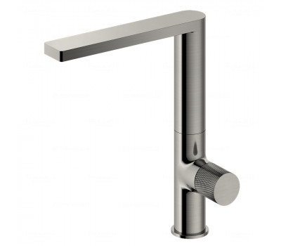 Смеситель  для кухни Feramolli NOS8830S Серый никель 