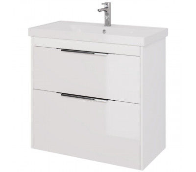 Тумба под раковину подвесная/напольная Dreja Prime 90 см, белый