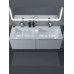 Раковина для ванной Uperwood Modul 122х45х12 см, белая глянцевая 2911020342 