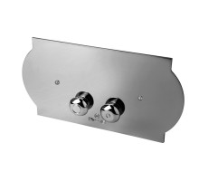 Клавиша двойного смыва 3SC Square Plaque SPL00SL Хром Клавиша двойного смыва 3SC Square Plaque SPL00SL Хром