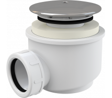 Сифон для душевого поддона Alcadrain 60 мм, хромированный A47CR Сифон для душевого поддона Alcadrain 60 мм, хромированный A47CR