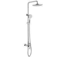 Душевая стойка ABBER Weiss Insel AF8020 без излива, хром 