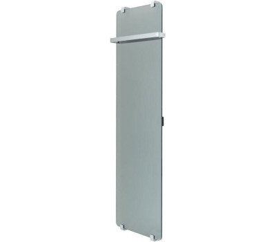 Полотенцесушитель электрический Allen Brau Infinity 160x44 с рейлингом, серебро браш 