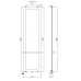 Полотенцесушитель электрический Allen Brau Infinity 160x44 с рейлингом, серебро браш 