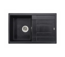Кухонная мойка KAISER KGM-7850 гранит KGM-7850-BP черный мрамор 