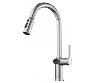 Смеситель для кухни вытяжной с дисплеем K15 LED ESKO 