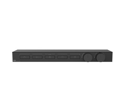 Термостат смеситель для душа GESSI Hi-Fi 63028#299 Черный матовый 
