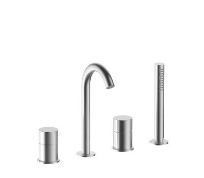 Смеситель для ванны Fantini AA/27 33 93 Y065 Нержавейка 