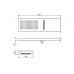 Верхний душ Almar Верхние души E044199.316 Матовая сталь 