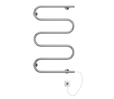 Полотенцесушитель электрический Terminus Ш-обр 50х80 Полотенцесушитель электрический Terminus Ш-обр 50х80