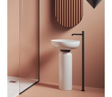 Кольцо для колонны, пристенный монтаж Artceram Jolie ACA073 17  Белый матовый 