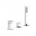Смеситель для ванны GESSI Rettangolo 20043#031 Хром 