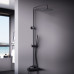 Душевая система с душевым смесителем Damixa Scandinavian Pure 936710300 Черный 