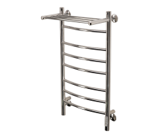 Полотенцесушитель электрический Comfysan Noumi EC-8 80/40 с полкой, хром 