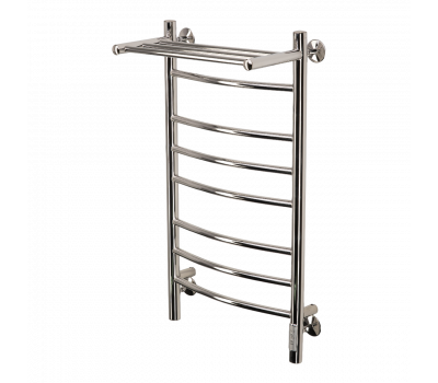 Полотенцесушитель электрический Comfysan Noumi EC-8 80/40 с полкой, хром 