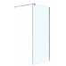 Душевая перегородка Azario CHICAGO Walk-in 1400x1950 прозрачное стекло 8 мм, цвет профиля серебро (AZ-NAR6310 1400) 