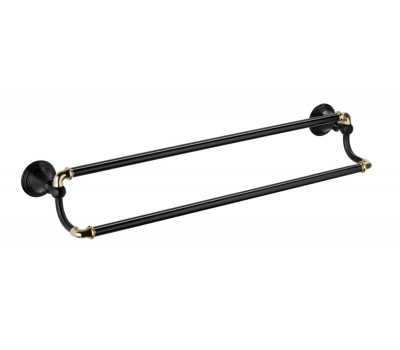 Полотенцедержатель FIXSEN Luksor рубчатый 2-ой FX-71602B 