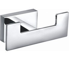 Двойной крючок для ванной WONZON & WOGHAND, Хром WW-9725 