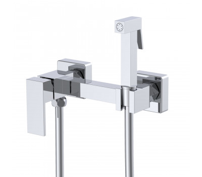 Смеситель Splenka настенный с гигиеническим душем S98.51 хром Смеситель Splenka настенный с гигиеническим душем S98.51 хром