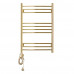 Полотенцесушитель электрический Domoterm Калипсо   Калипсо П10 500x800 EL золото золото 