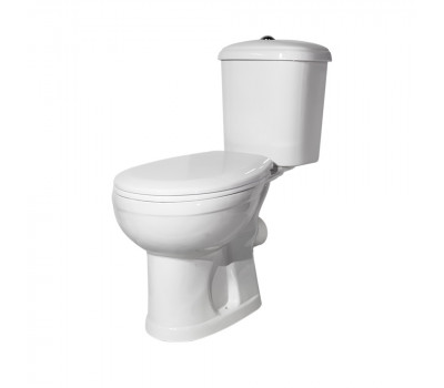 Унитаз-компакт Оскольская керамика Дора горизонтальный выпуск, однорежимная арматура, сиденье полипропилен, белый 47301100504 Унитаз-компакт Оскольская керамика Дора горизонтальный выпуск, однорежимная арматура, сиденье полипропилен, белый 47301100504